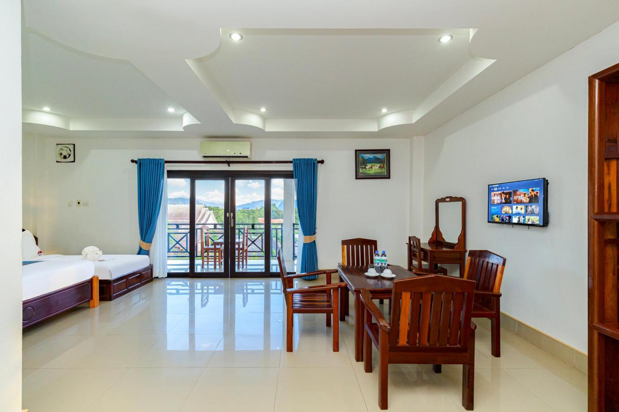 Lisha The Grand Riverside Hotel Vang Vieng Zewnętrze zdjęcie