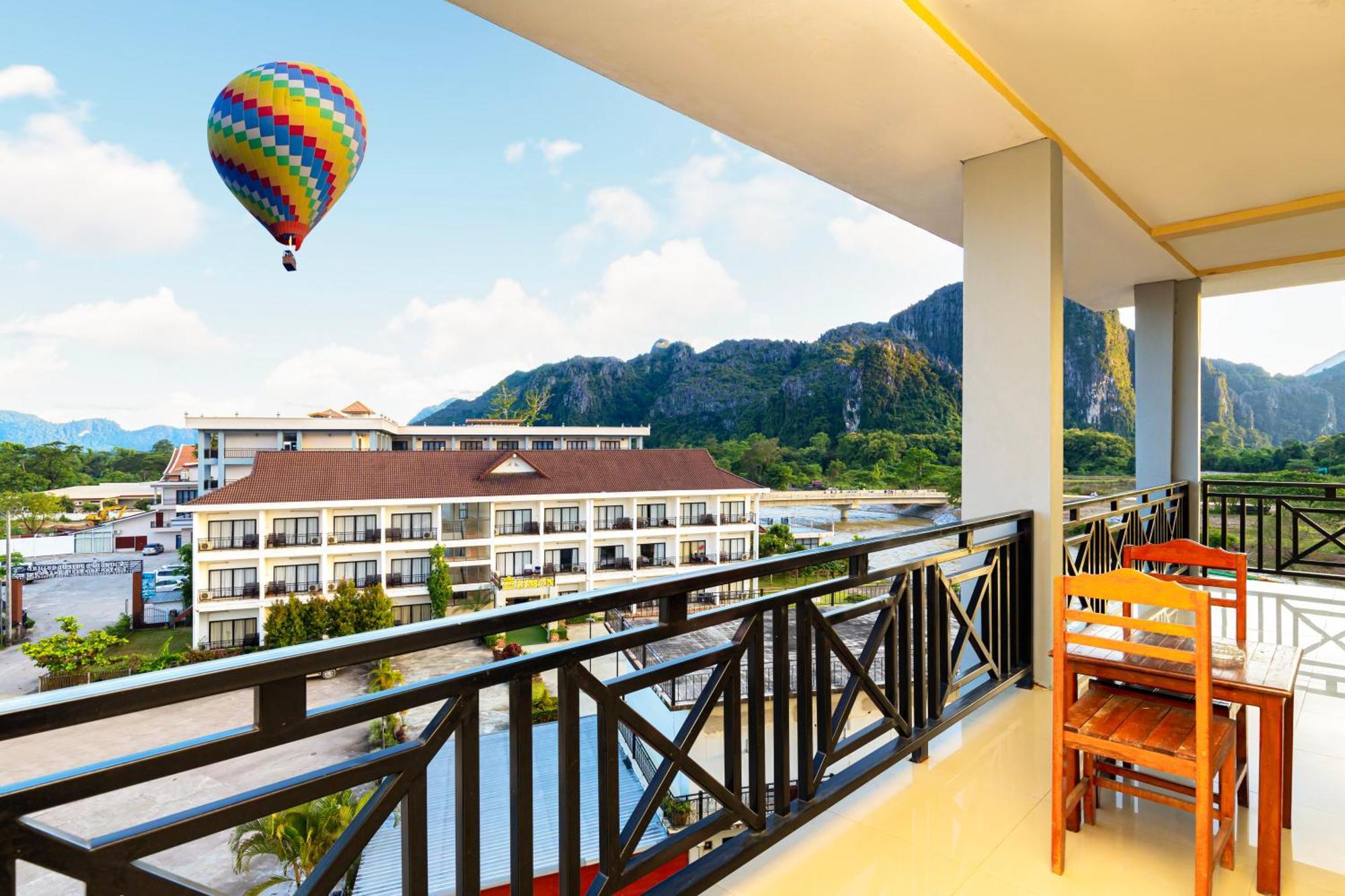Lisha The Grand Riverside Hotel Vang Vieng Zewnętrze zdjęcie
